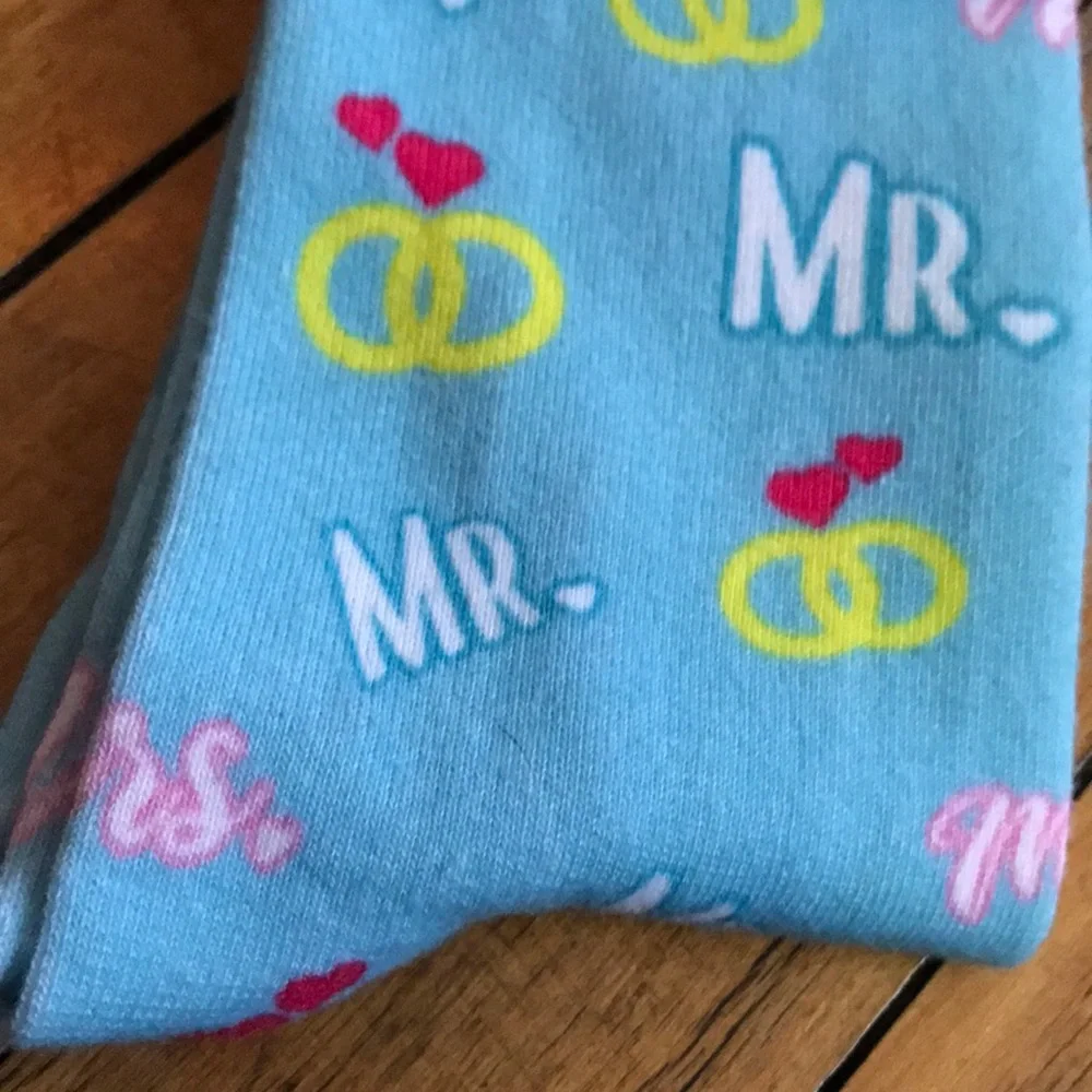 Fun‎ Blue 'Mr.' Socks